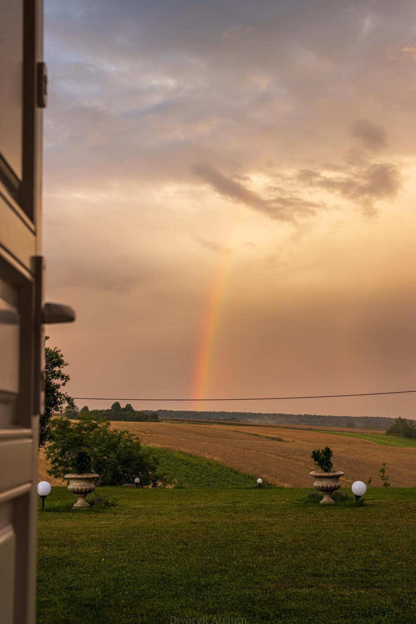 Dworek Atrium Tomaszów Lubelski Esterno foto